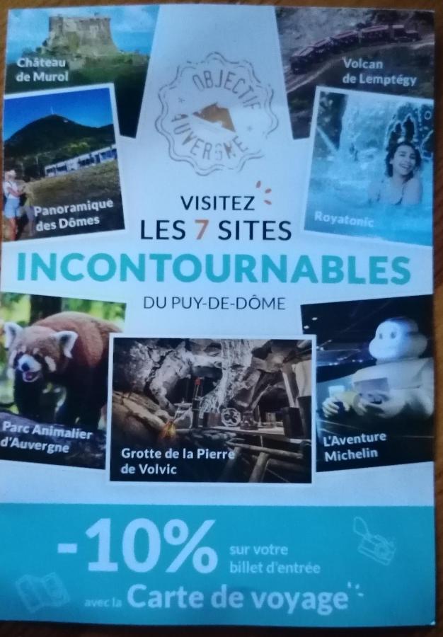 Lilas, Gite Saint Antoine, Orcival, Entre Sancy Et Volcans. ภายนอก รูปภาพ